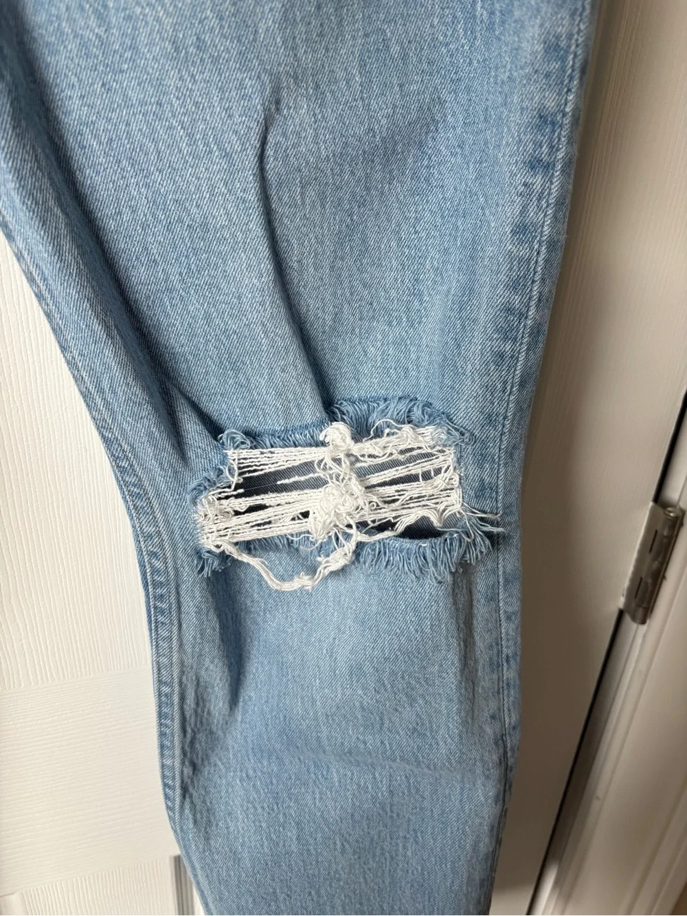 Abercrombie 90s Straight Ultra High Rise Curve Love Jeans